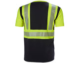 Helly Hansen Workwear ICU t-skjorte synlighet refleks t-skjorte klasse 1 gul arbeidsklær